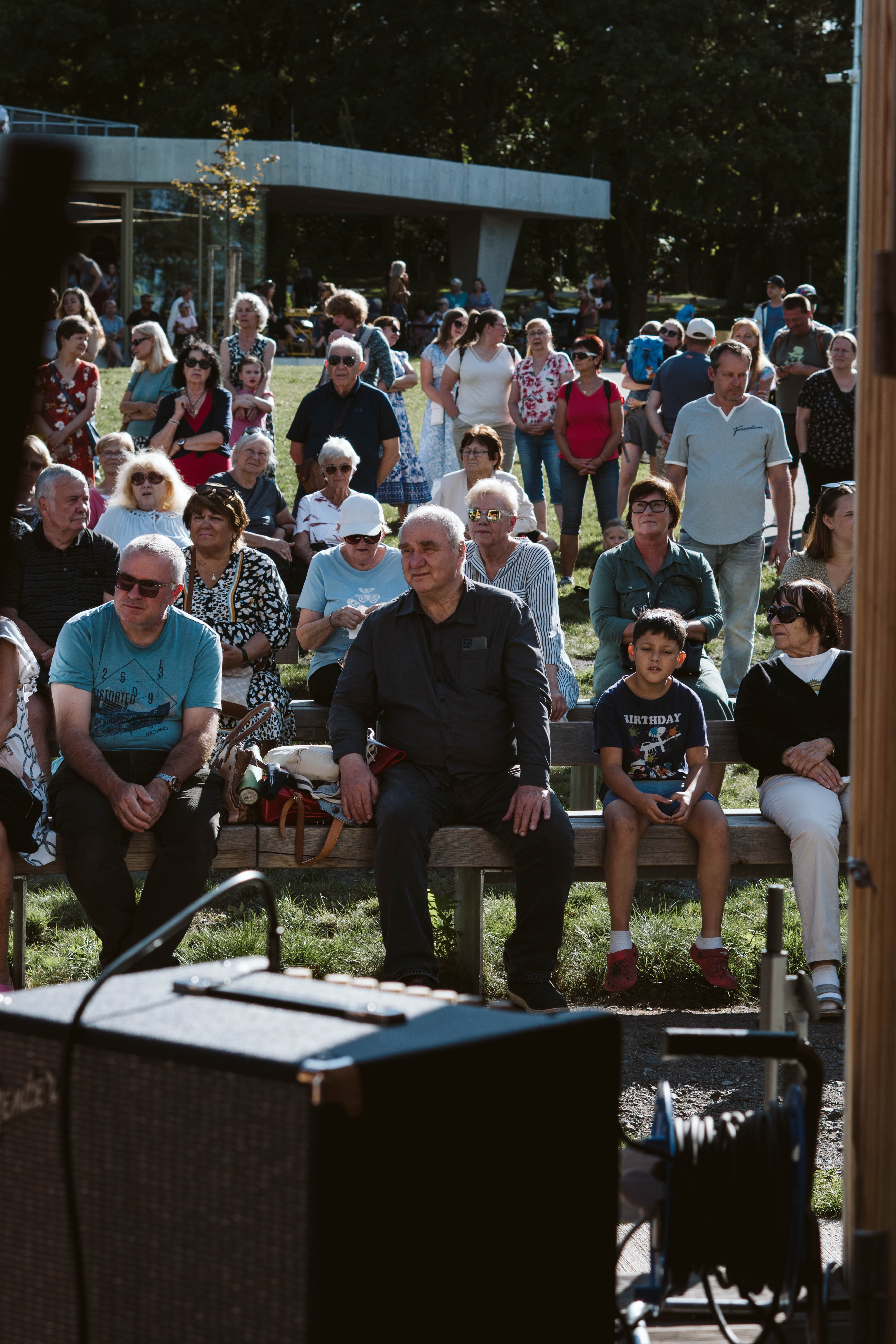 Koncert v parku Střed 2025